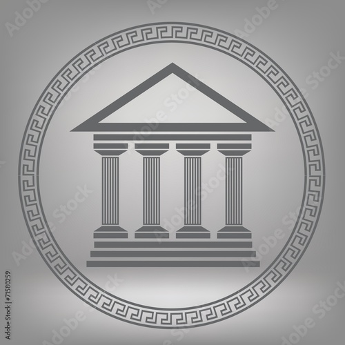 Greek temple photo