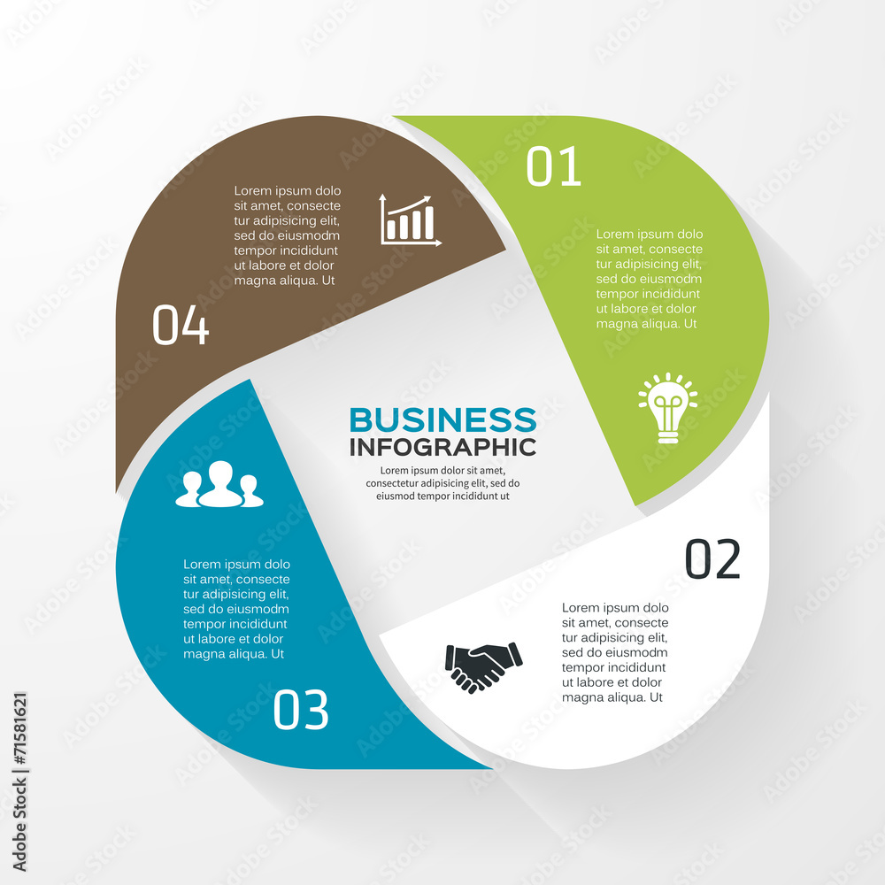 Infographic, diagram, presentation 4 options Infographic, diagram, presentation 4 options