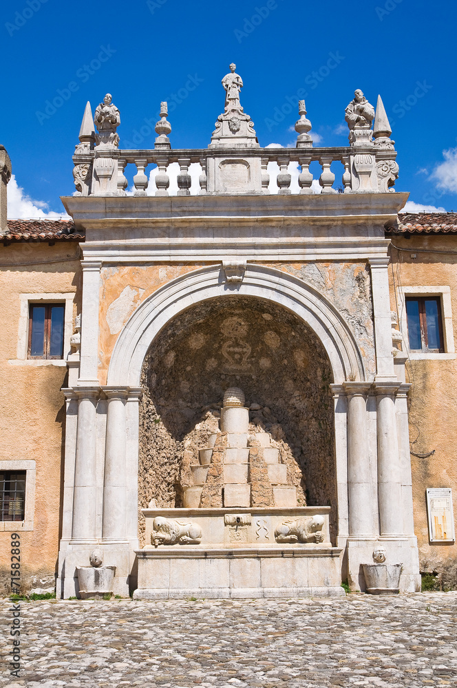 Fototapeta premium Padula Charterhouse. Campania. Italy.