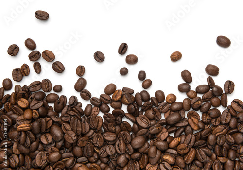 Coffee beans fresh roasted
