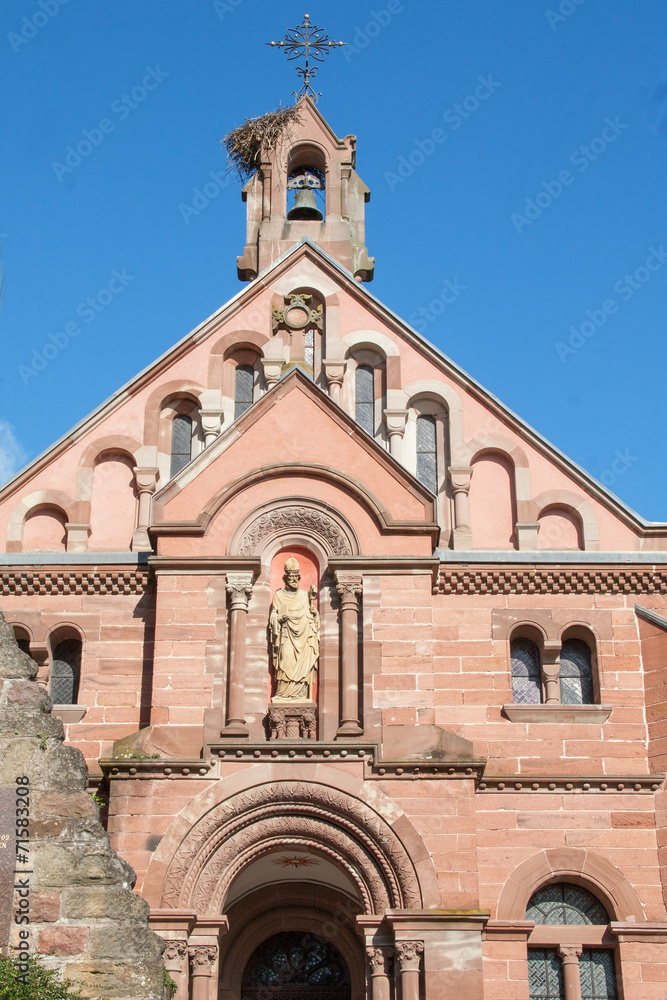 Chapelle Saint-Léon IX, Eguisheim, Haut Rhin, Alsace