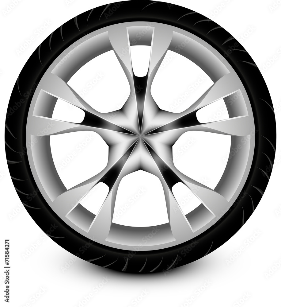 Obraz premium wheel car