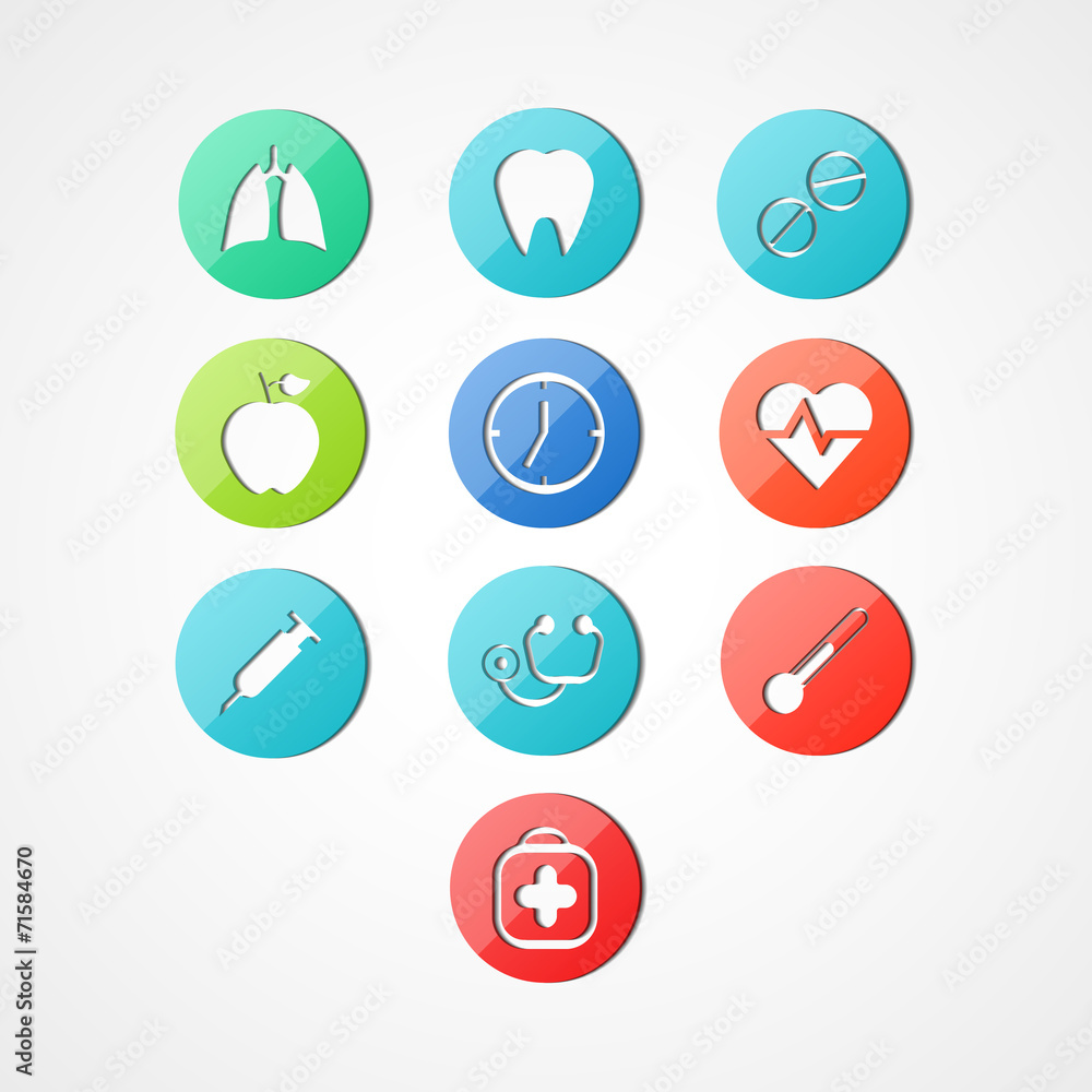 Medical web icon Medical web icon