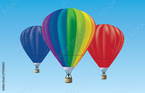 Hot-air balloons