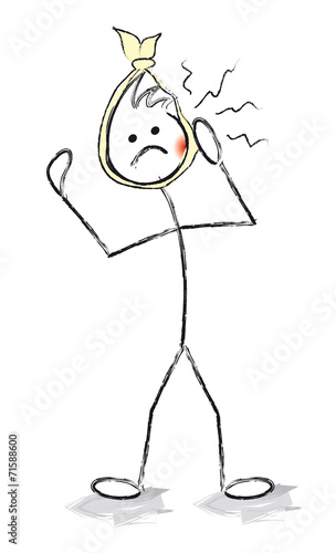 personnage mal de dents