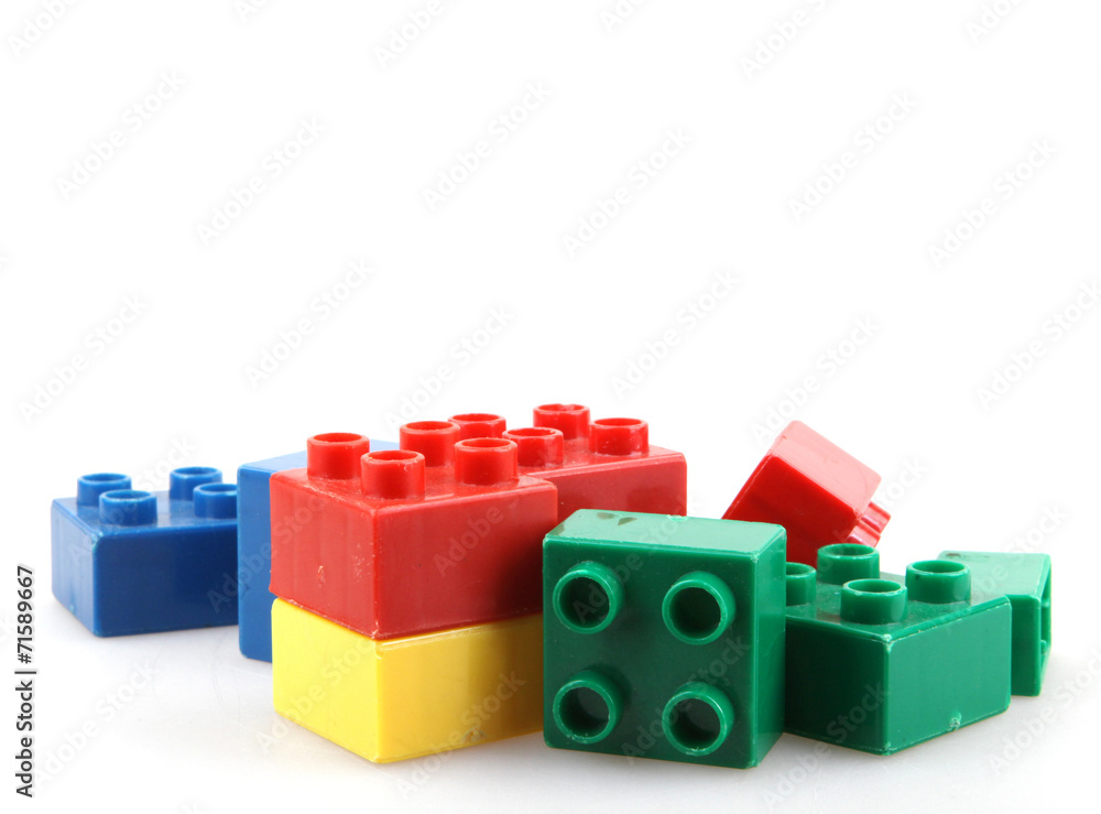 Building Blocks Isolated On White Building Blocks Isolated On White