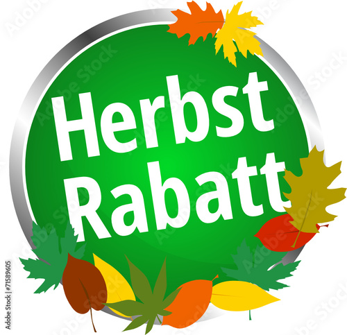 Herbst Rabatt