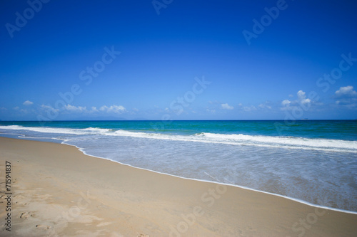 Beach and tropical sea