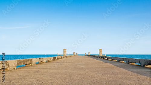 Dock at beach