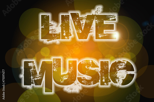 Live Music Concept
