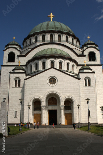 Temple of St. Sava  located in Belgrade capitol of Serbia