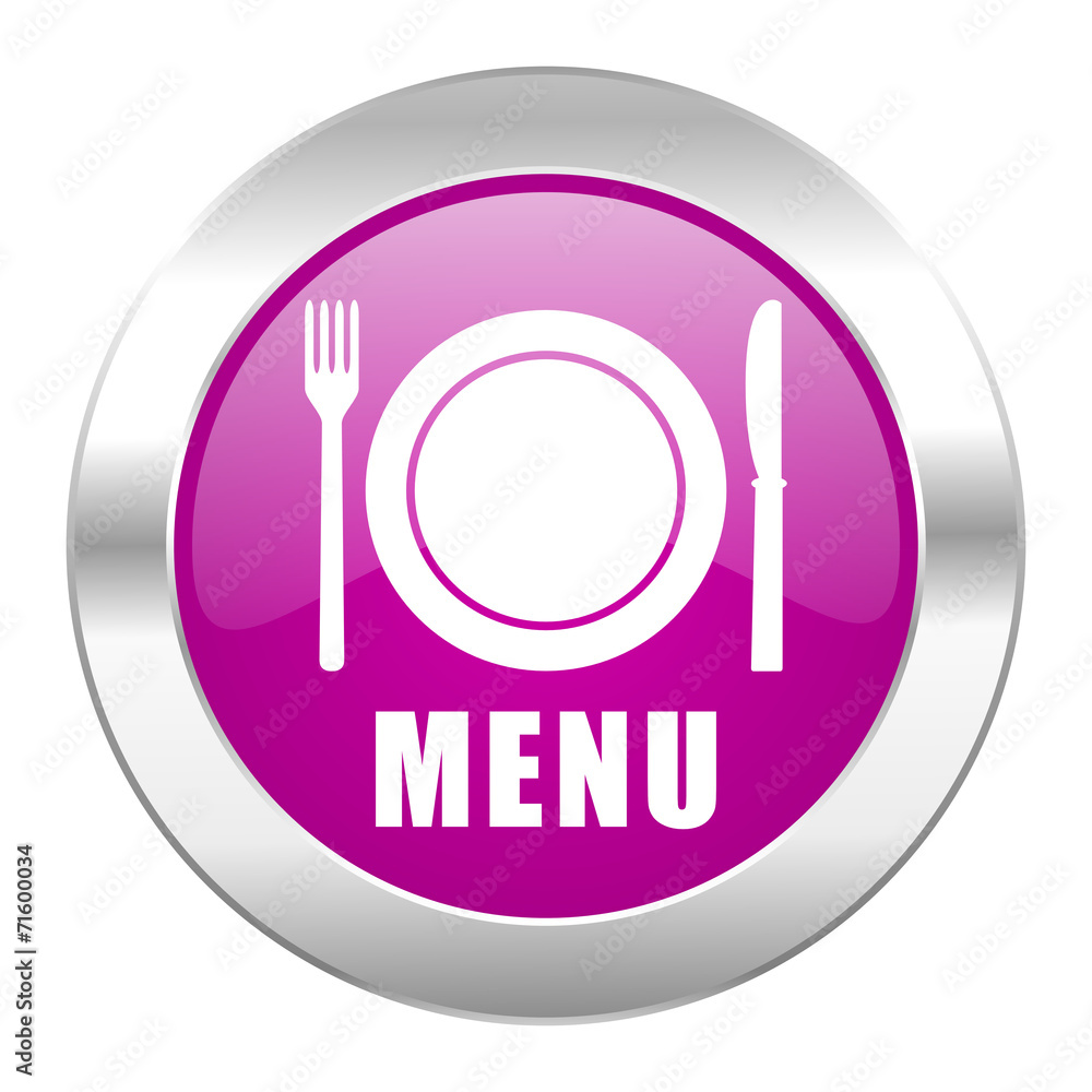 menu violet circle chrome web icon isolated menu violet circle chrome web icon isolated