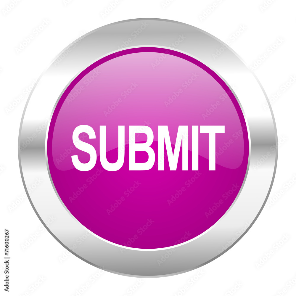 submit violet circle chrome web icon isolated submit violet circle chrome web icon isolated