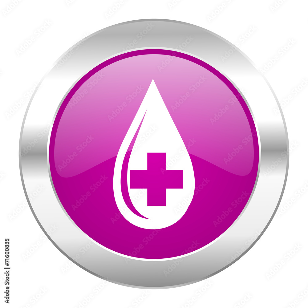 blood violet circle chrome web icon isolated blood violet circle chrome web icon isolated