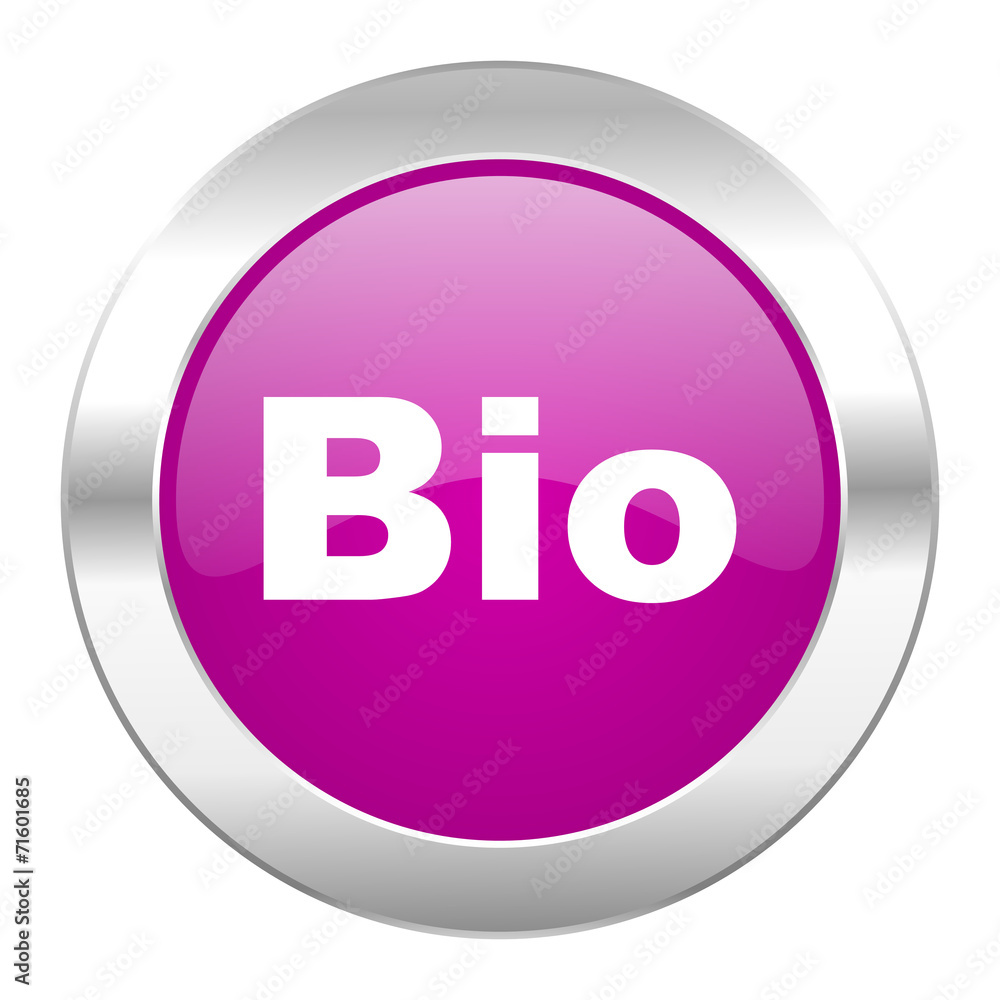 bio violet circle chrome web icon isolated bio violet circle chrome web icon isolated
