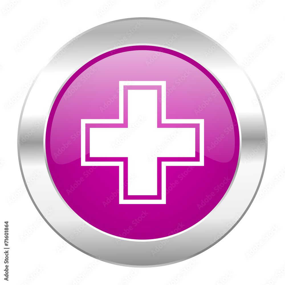 pharmacy violet circle chrome web icon isolated pharmacy violet circle chrome web icon isolated