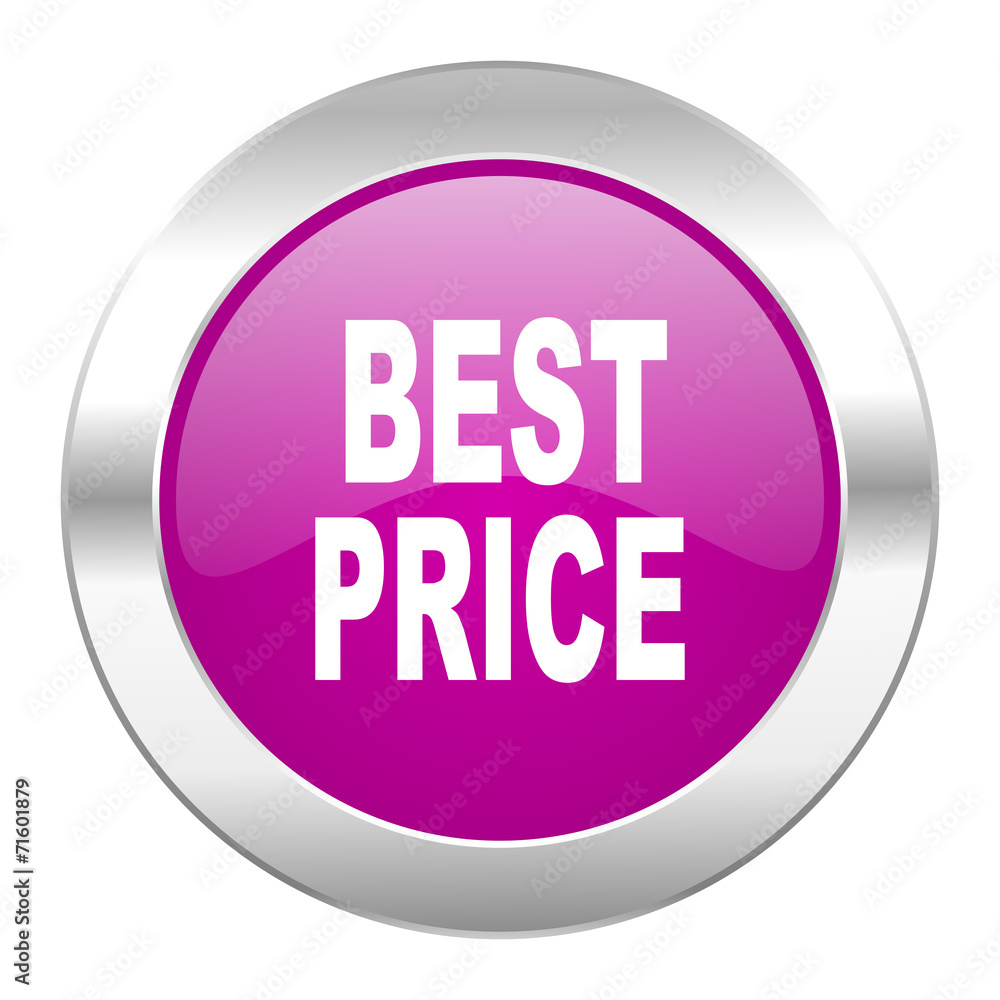 best price violet circle chrome web icon isolated best price violet circle chrome web icon isolated