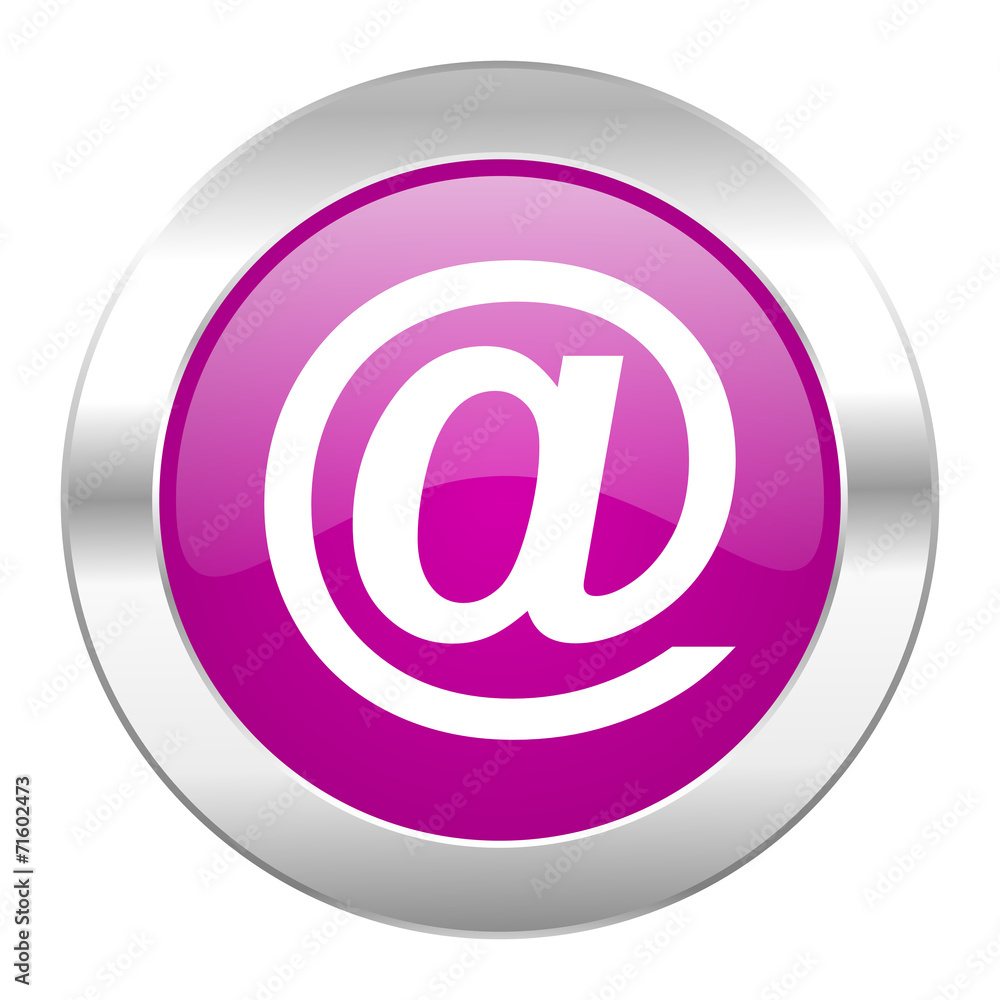 email violet circle chrome web icon isolated email violet circle chrome web icon isolated