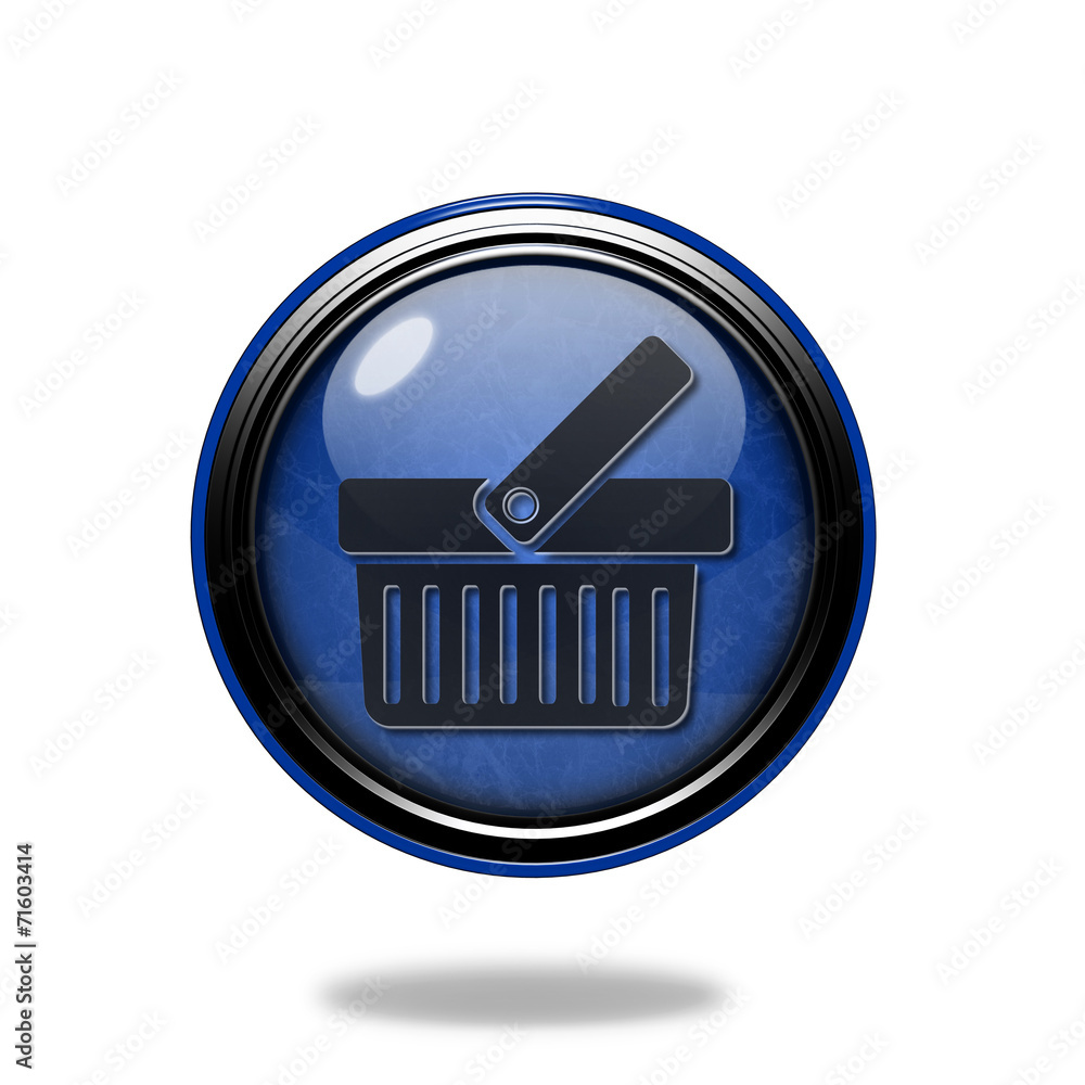 shopping cart circular icon on white background shopping cart circular icon on white background