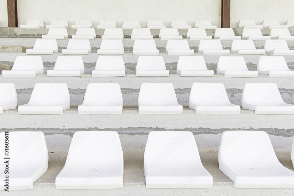 Obraz premium White seats bounds