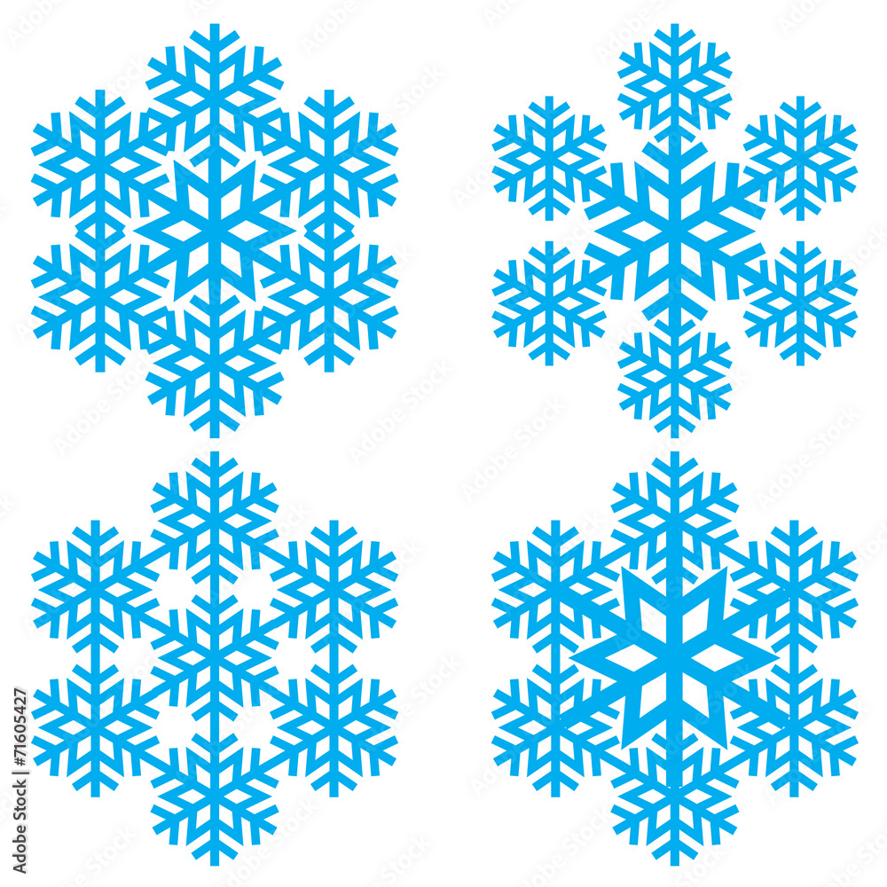 Decorative abstract snowflake. Decorative abstract snowflake.