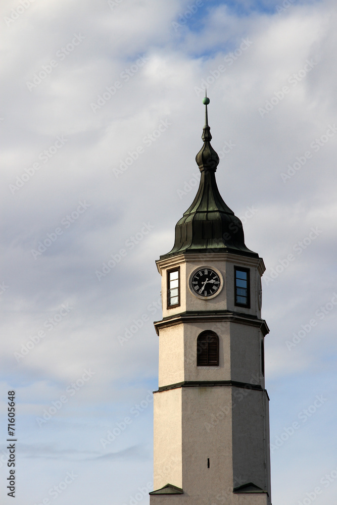 Clock tower,kalemegdan fortress in Belgrade,Serbia