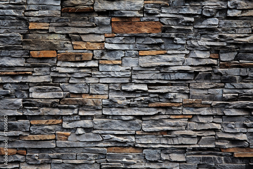 Slika na platnu Old brick wall from a stone