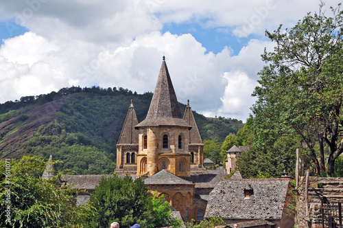 L'Abbazia di Conques, Aveyron - Francia