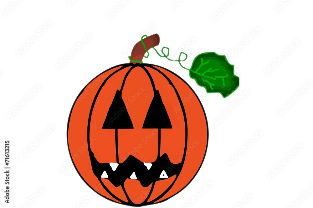 Fototapeta premium Halloween pumpkin