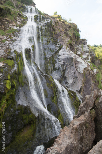 Cascade dans la région de Wicklow