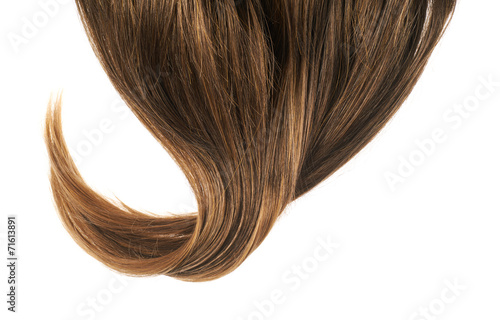 Wallpaper Mural Hair fragment over the white Torontodigital.ca