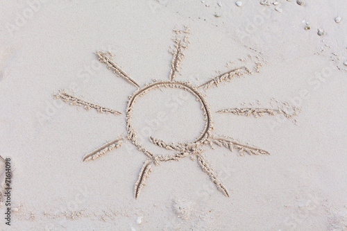 Rest in Paradise - Malediven - Sonne im Sand am Strand