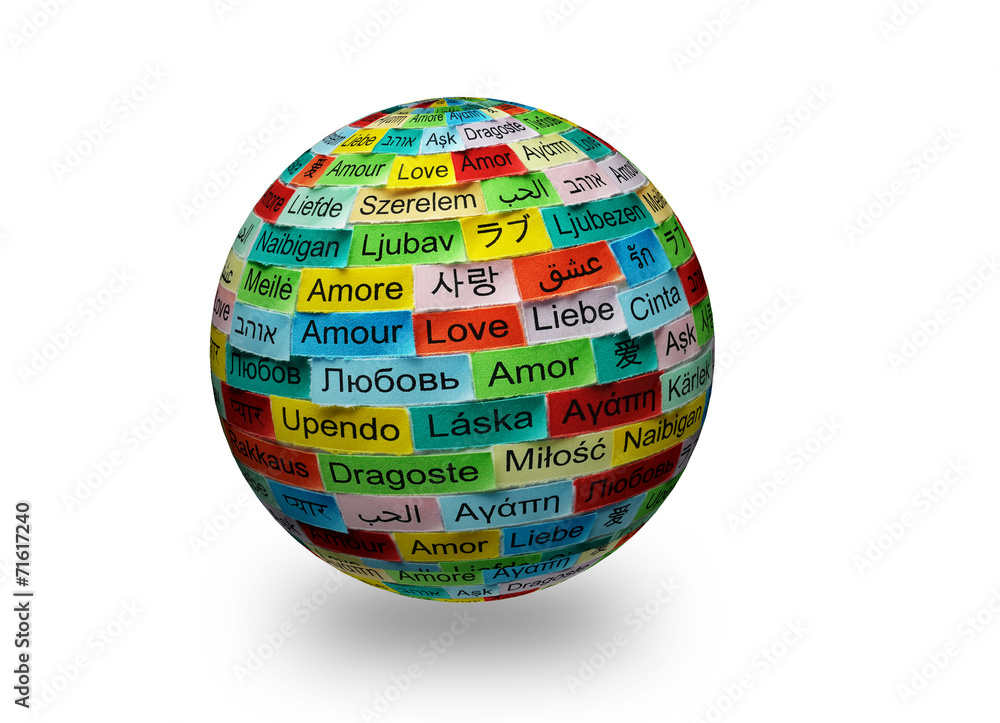love multilingual word 3d love multilingual word 3d
