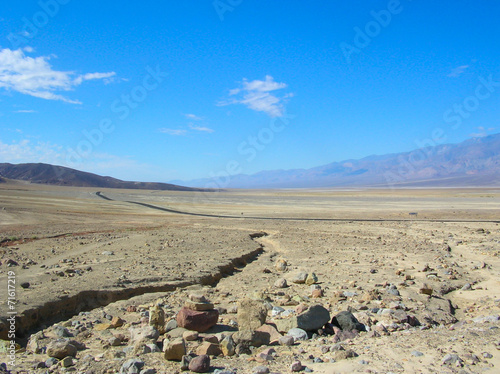 Death valley, a desert land
