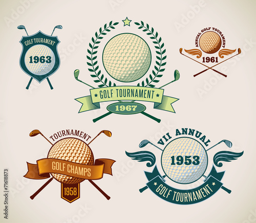 Golf labels