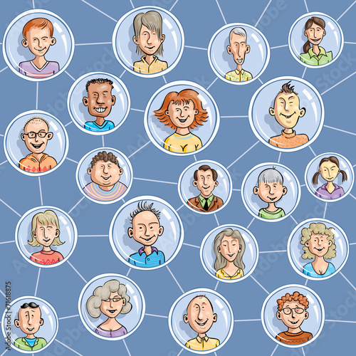 Seamless social network