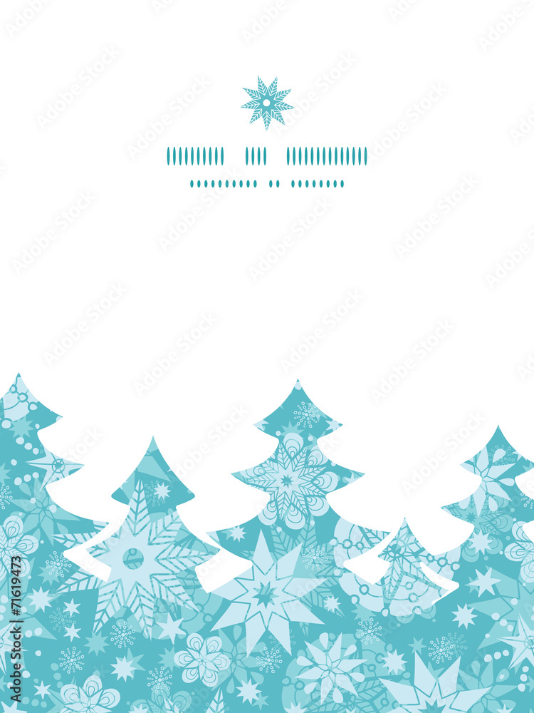 Vector decorative frost Christmas snowflake silhouette pattern Vector decorative frost Christmas snowflake silhouette pattern