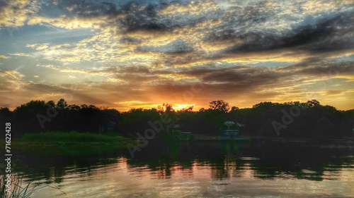 Texas Lake sunset 01 © semanita
