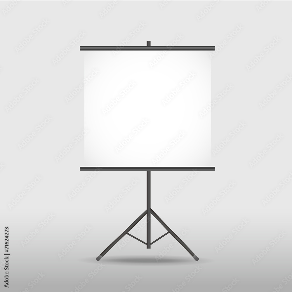 blank projection screen on tripod blank projection screen on tripod