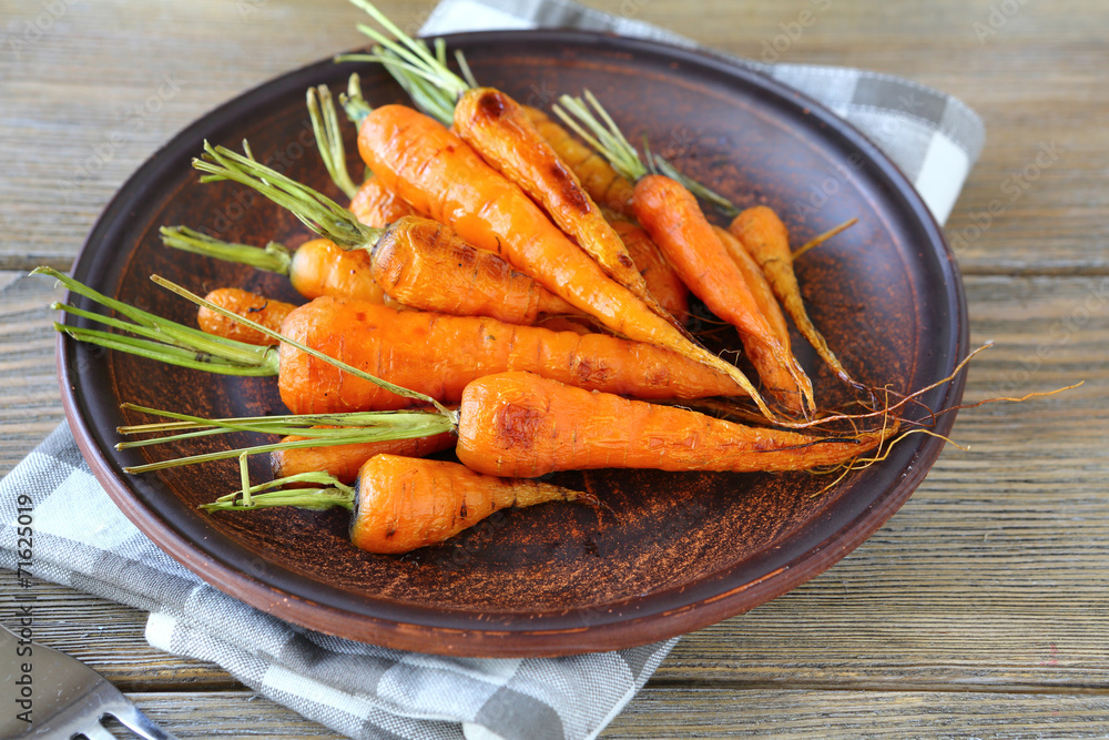 roasted baby carrots