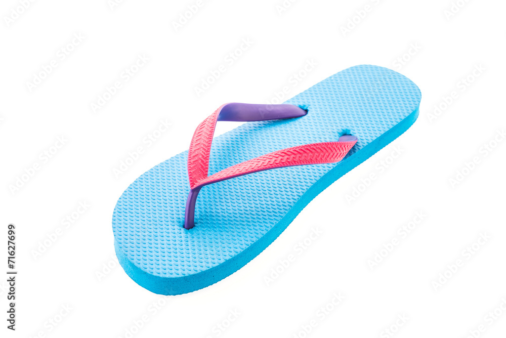 Flip flop isolated on white background Flip flop isolated on white background