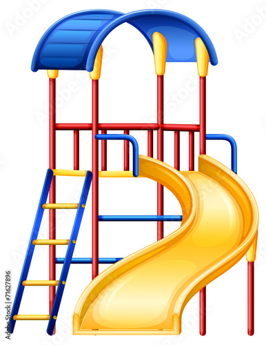 A colourful slide