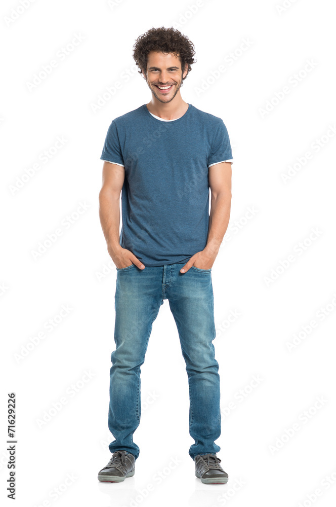 Portrait Of Smiling Young Man Portrait Of Smiling Young Man