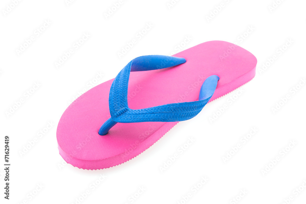 Flip flop isolated on white background Flip flop isolated on white background