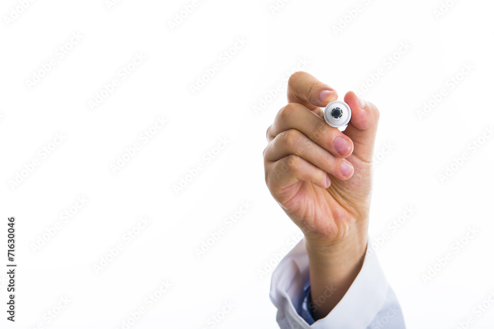 Fototapeta premium gesture isolated on white
