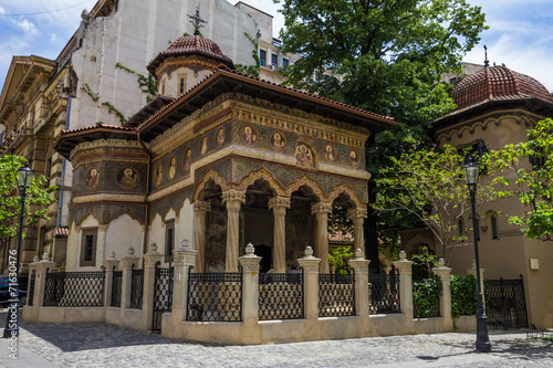 St. Michael and Gabriel church in Bucuresti, Romania.