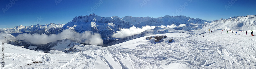 panorama - sports d'hiver