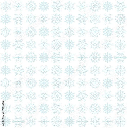 seamless snowflake background