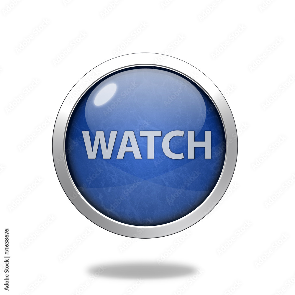 watch circular icon on white background watch circular icon on white background