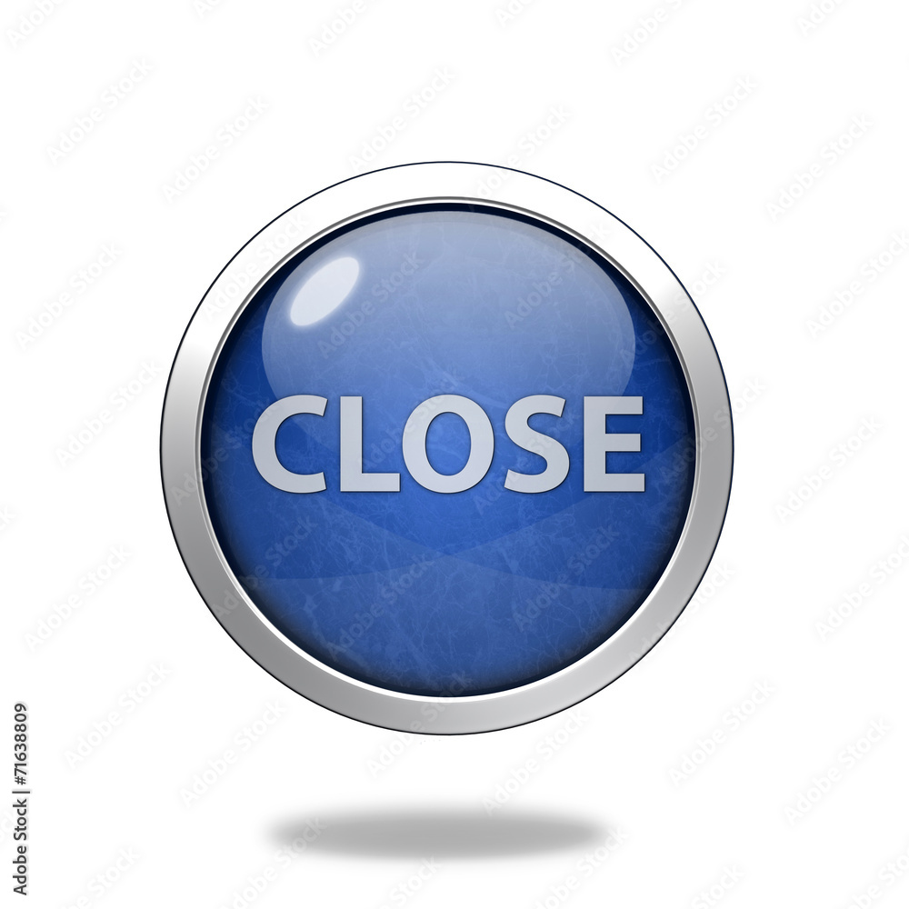 close circular icon on white background close circular icon on white background